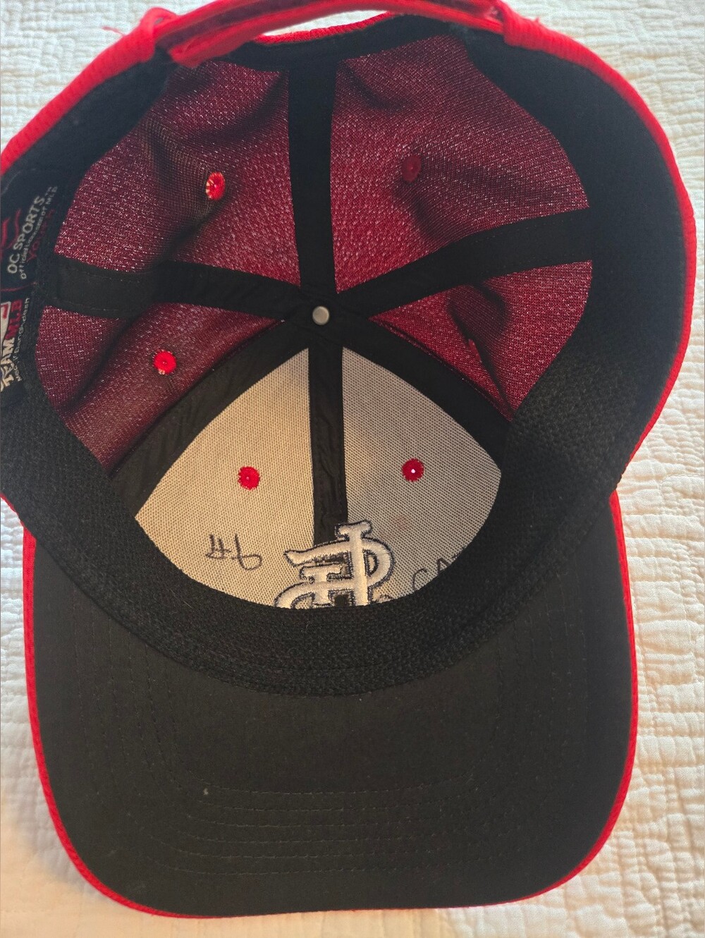 St. Louis Cardinals, Red, Youth MLB Baseball Cap - Picture 5 of 5